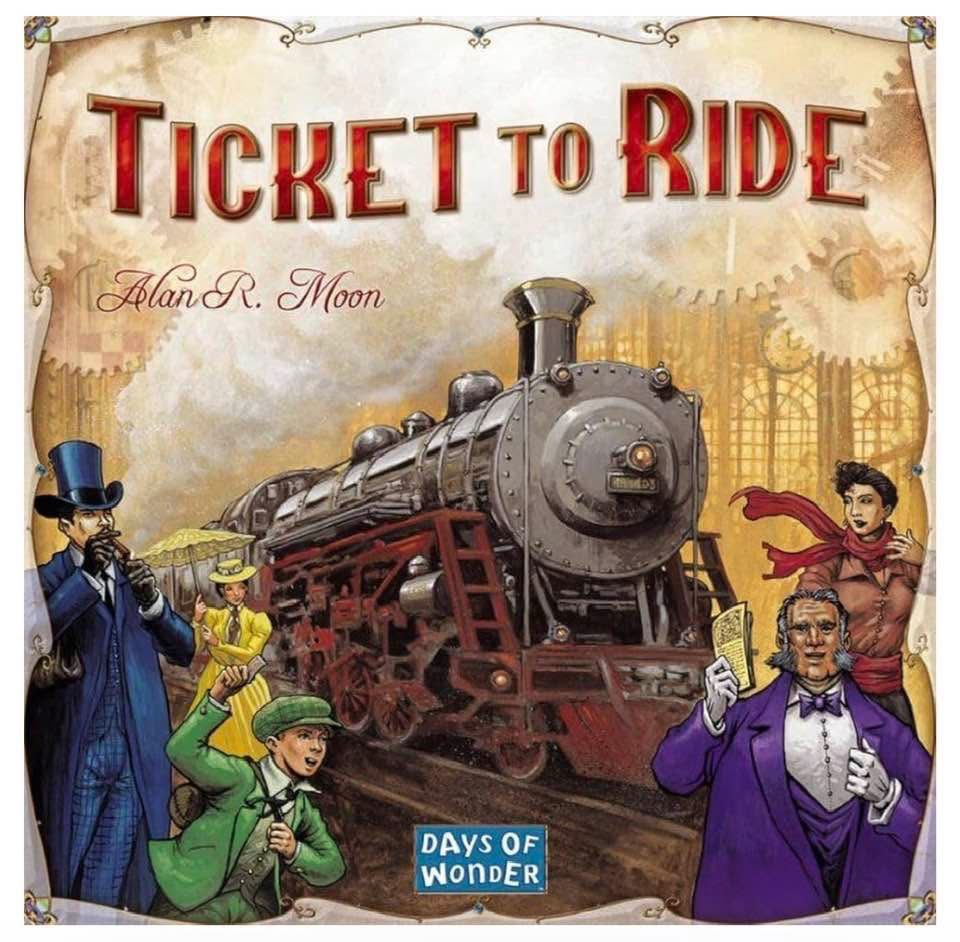 Ticket to Ride Board Game | Family Strategy Train Adventure Gam