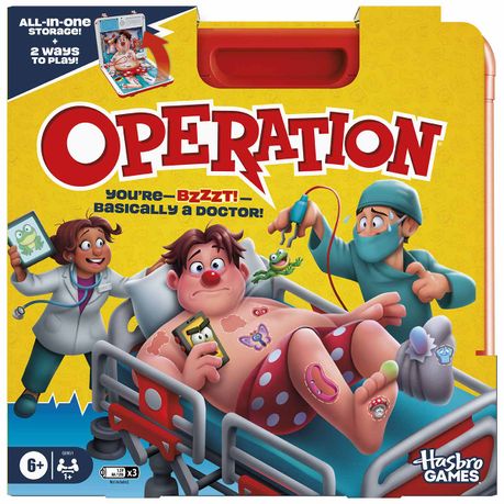 Operation Board Game | Classic Family Skill & Steady Hands Game
