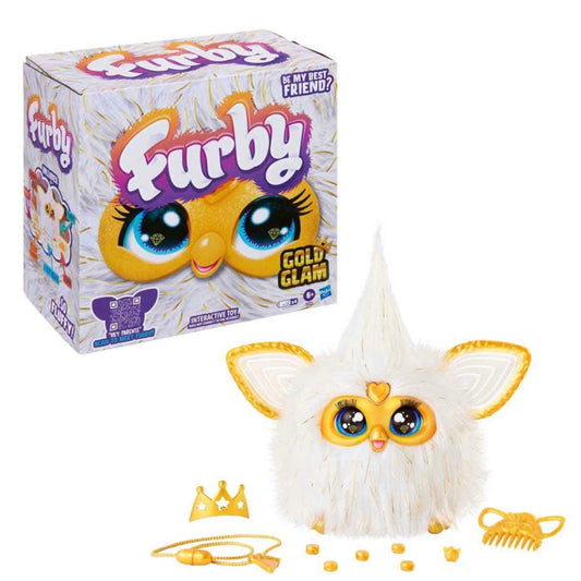 Furby Gold Glam Interactive Toy (Ages 6+)