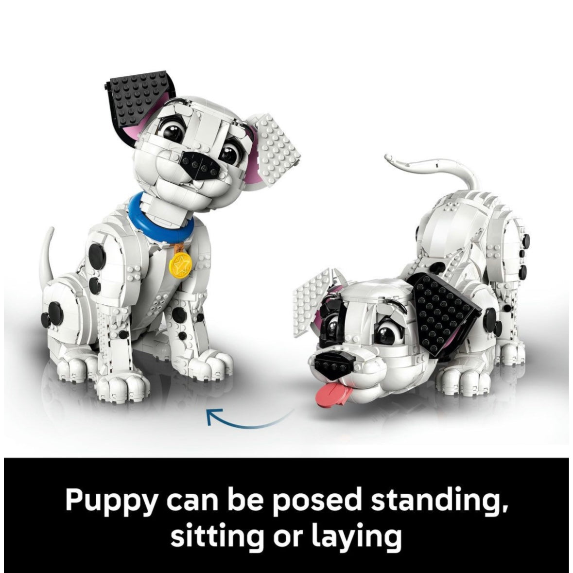LEGO® Disney 101 Dalmatians Puppy – Collectible Building Set (43269)