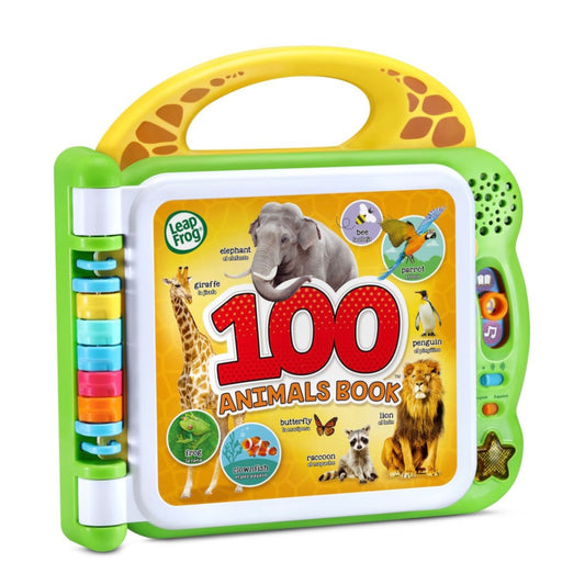 LeapFrog 100 Animals Book – Interactive Learning Toy (18+ Months)