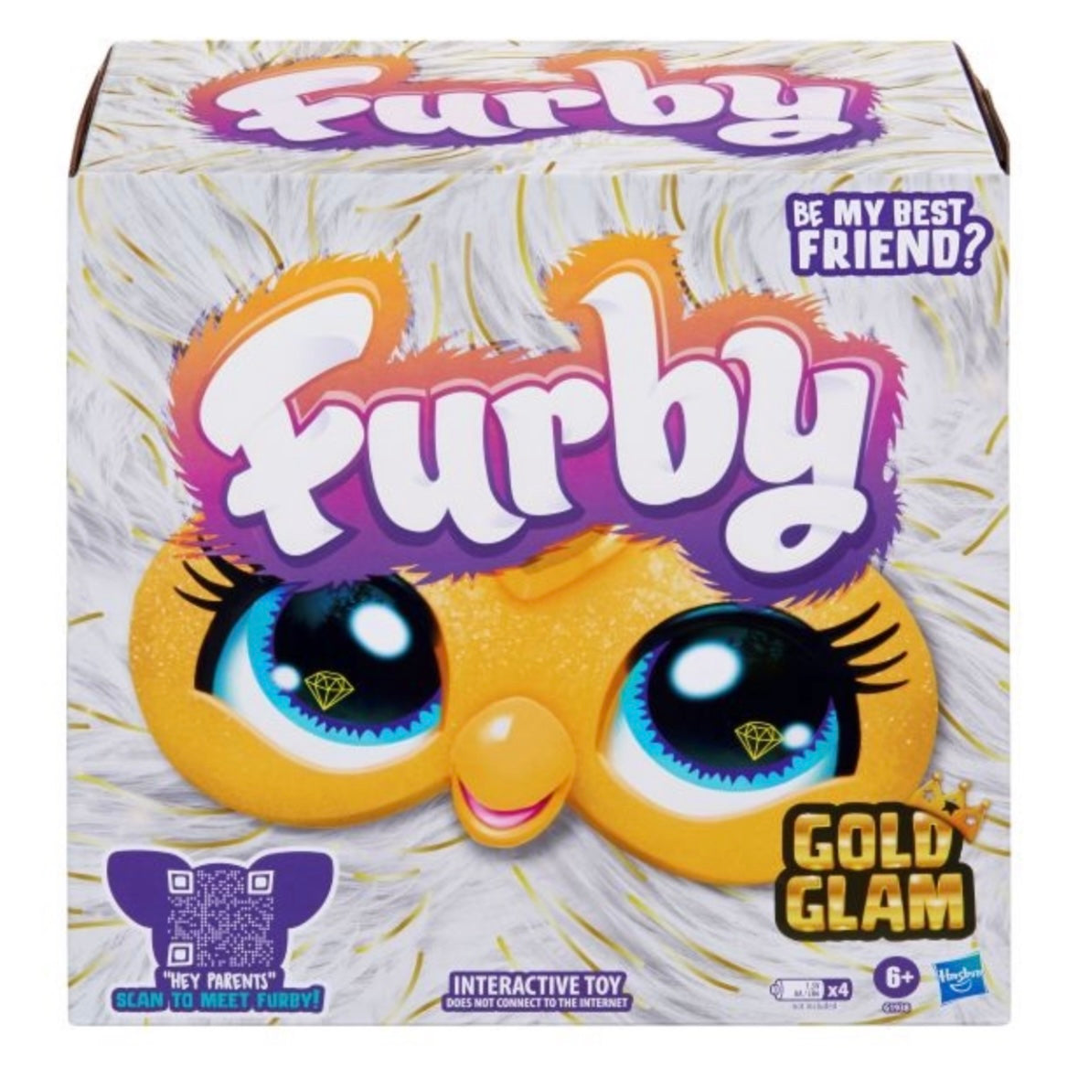 Furby Gold Glam Interactive Toy (Ages 6+)