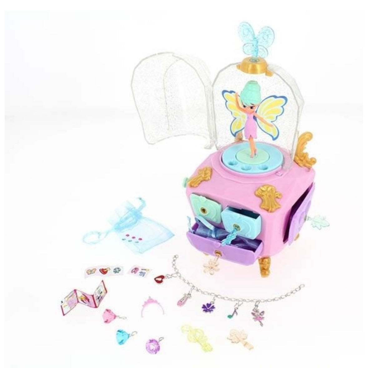FunLockets Secret Fairy Musical Jewellery Box – 20 Surprises (Ages 5+)