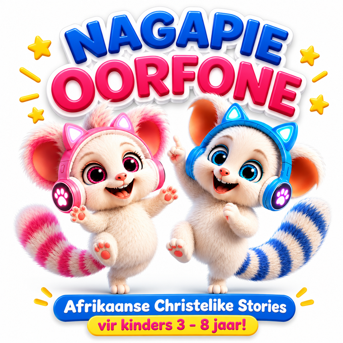Nagapie oorfone - Christelike Stories