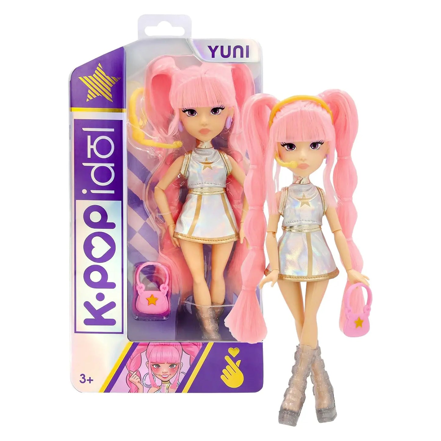 K-pop Idol Fashion Dolls Collection – Mina, Nari & Yuni (Ages 3+)