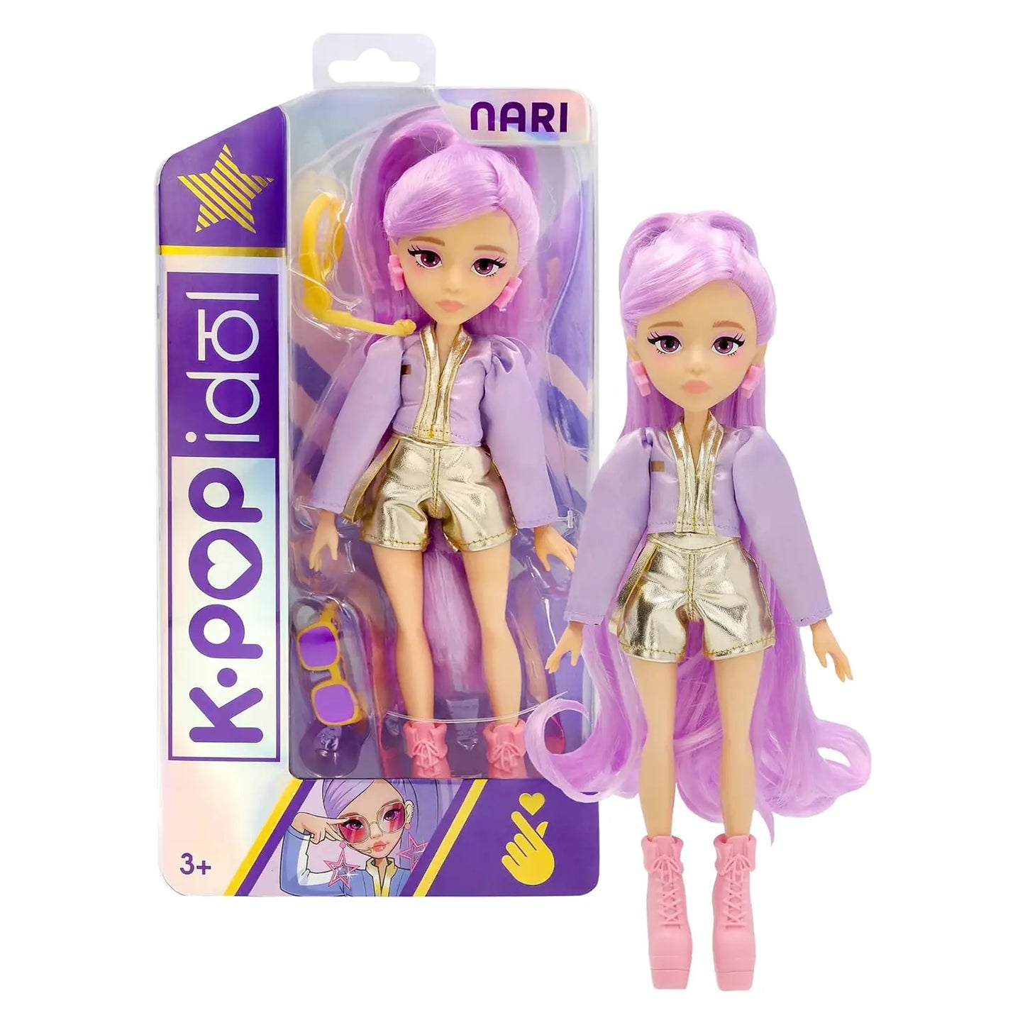 K-pop Idol Fashion Dolls Collection – Mina, Nari & Yuni (Ages 3+)