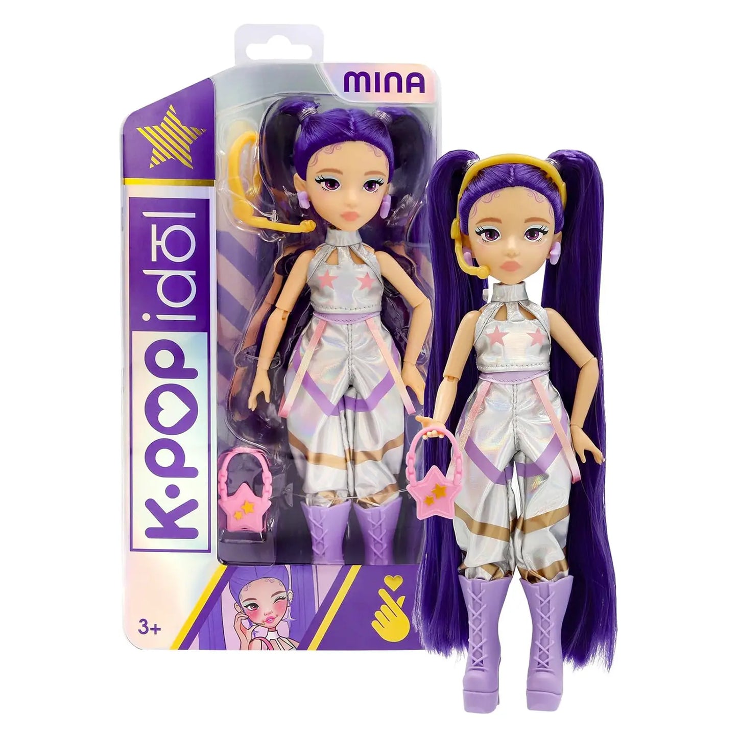 K-pop Idol Fashion Dolls Collection – Mina, Nari & Yuni (Ages 3+)
