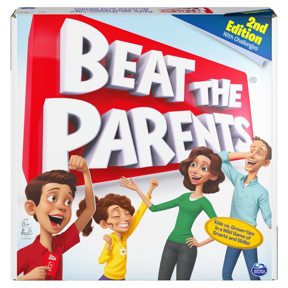 Beat the Parents Board Game | Fun Family Trivia & Challenge Game