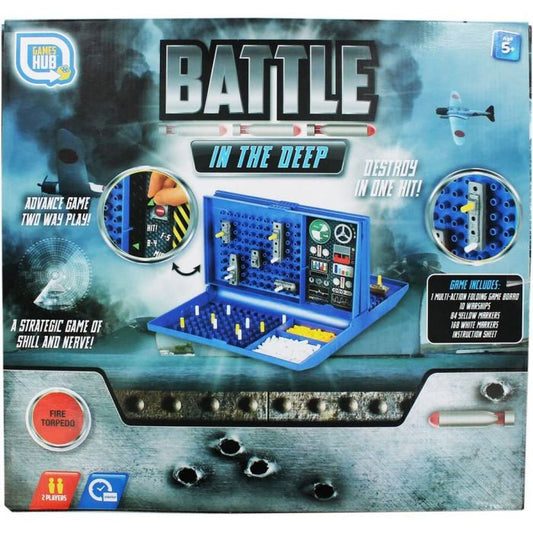 Battle in the Deep Strategy Game | Classic Naval Battle Family Game