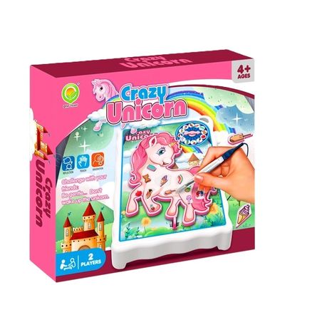 Crazy Unicorn Drawing Game | Fun Kids Creative Board Game