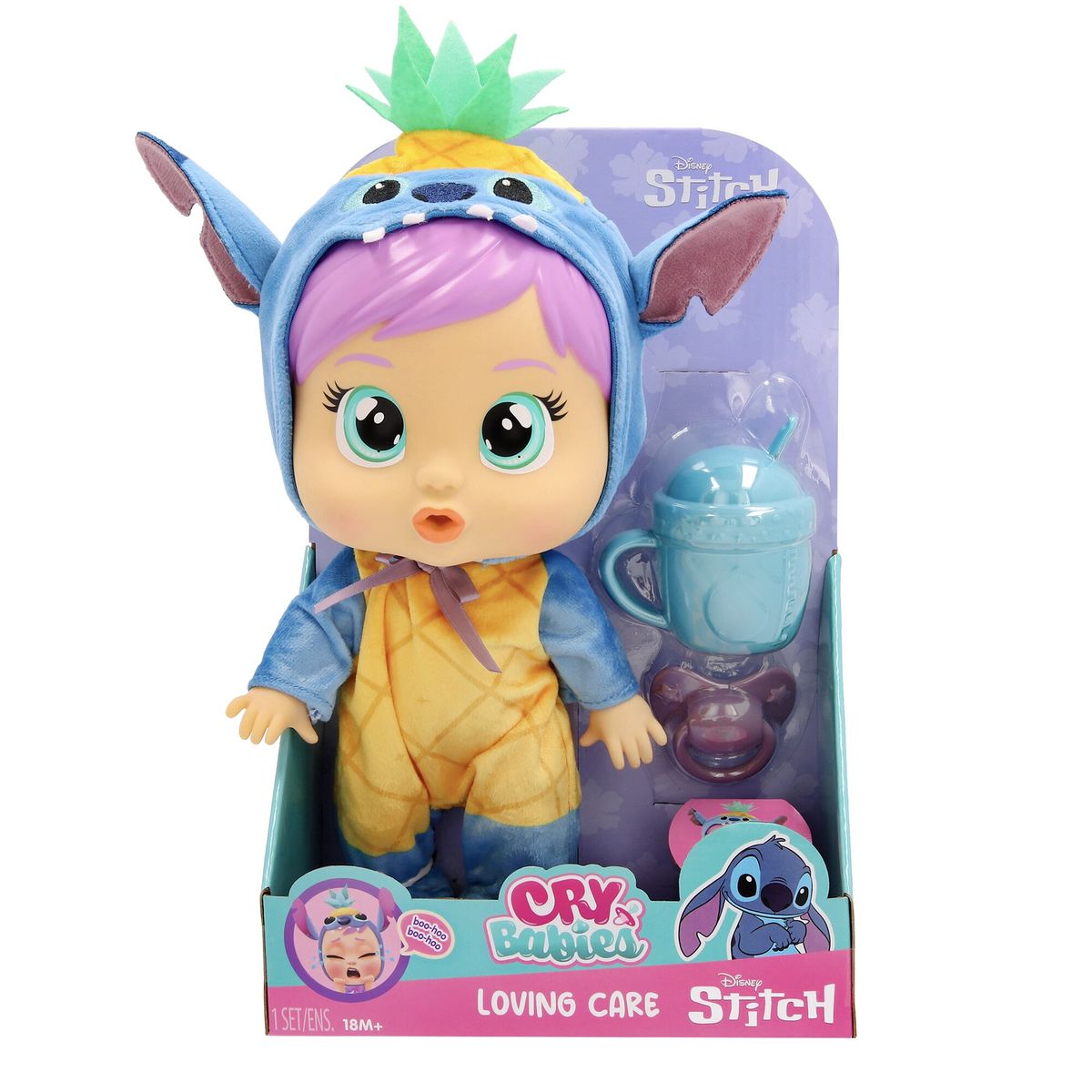 Cry Babies Loving Care – Disney Stitch Doll